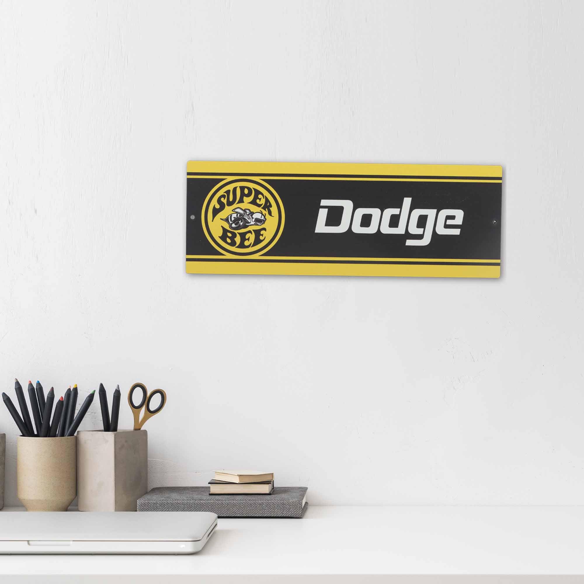 Amazon.com: Dodge Super Bee Metal Wall Sign | Classic Dodge Wall